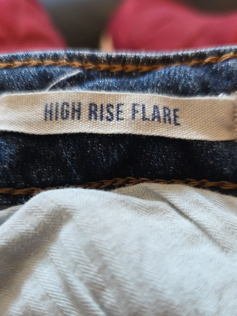 Wrangler High Rise Flare Jeans Medium Wash 32" X 34" - Picture 8 of 9